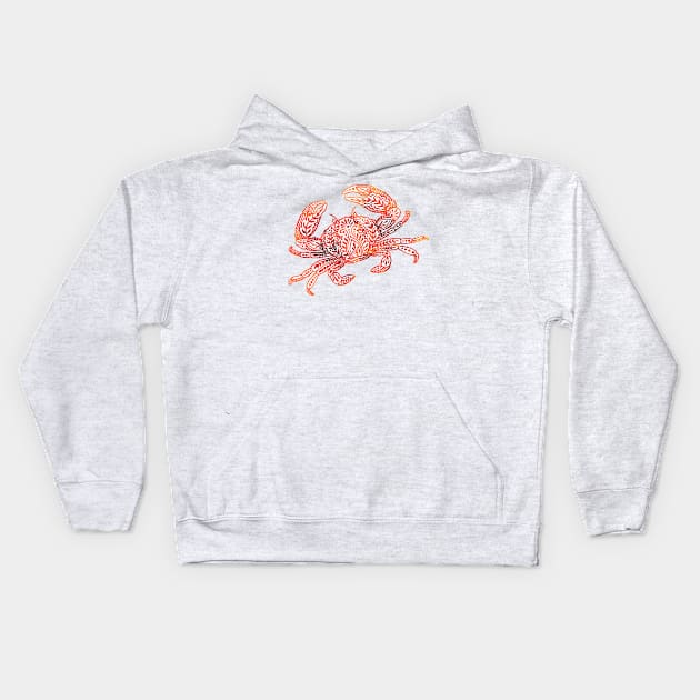 Crab Kids Hoodie by BeeG